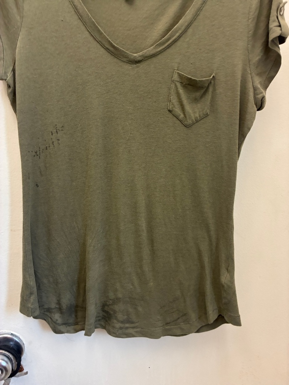 Express Olive colored t shirt - Picture 16 of 16